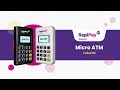 RapiPay #MicroATM - How to activate and use mATM?