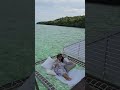 bersantai di sorganya pulau maratua🏝 shortvideo satisfying satisfyingvideo maratua wisata island