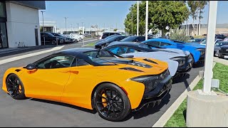 McLaren Lamborghini Porsche и другие авто в США февраль 2025