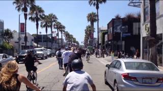 a Day in 4130 Subway Series BMX Ride - Venice Beach, California