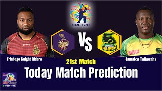 Hero CPLT20 Trinbago vs Jamaica 21st CPL T20 Today Match Prediction: Who Will Win Toss TT vs JAM?
