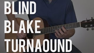 Blind Blake Style Turnaround in G | Tuesday Blues 119