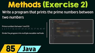 Methods (Exercise 2)