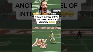 User Rivalry Games Bring A Different Energy 😤 | NCAA Football 24