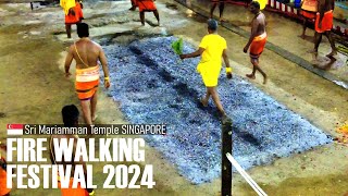 This is Fire Walking Festival 2024! Theemithi - Singapore 🇸🇬 [4K]