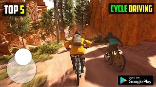 Top 5 cycle driving games for android | Best cycle games for android 2022