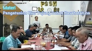 Pangatusion Ulos Tujung Dohot Hasahatan Na