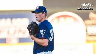 Yankees prospect Matt Sauer throws a franchise record 17 K's for double-A Somerset | NY Post Sports