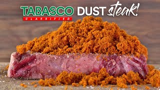 We tried TABASCO Dust to make better SPICY steaks!