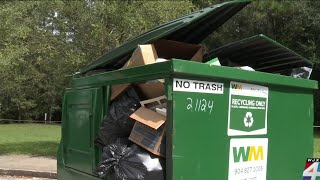 Recycling mistakes & overflowing dumpsters