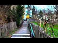 bad tölz germany walking form old town to kalvarienberg the calvary 4k hdr