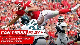 Travis Kelce Looks Like an Olympic Long Jumper on this TD Hurdle! | Can't-Miss Play | NFL Wk 2