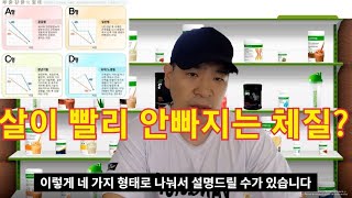 당신의 살이 빨리 안빠지는 이유는?(체중감량의 형태 살빠지는타입)