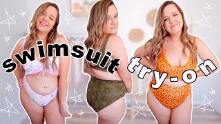 trying on *PLUS SIZE, BLACK OWNED* swimwear!