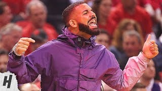 All Drake Reactions from Game 3 | May 19, 2019 NBA Playoffs