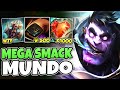 THERE'S NO WAY THIS DR. MUNDO BUILD IS BALANCED! (500 AD, 5000+ HEALTH)