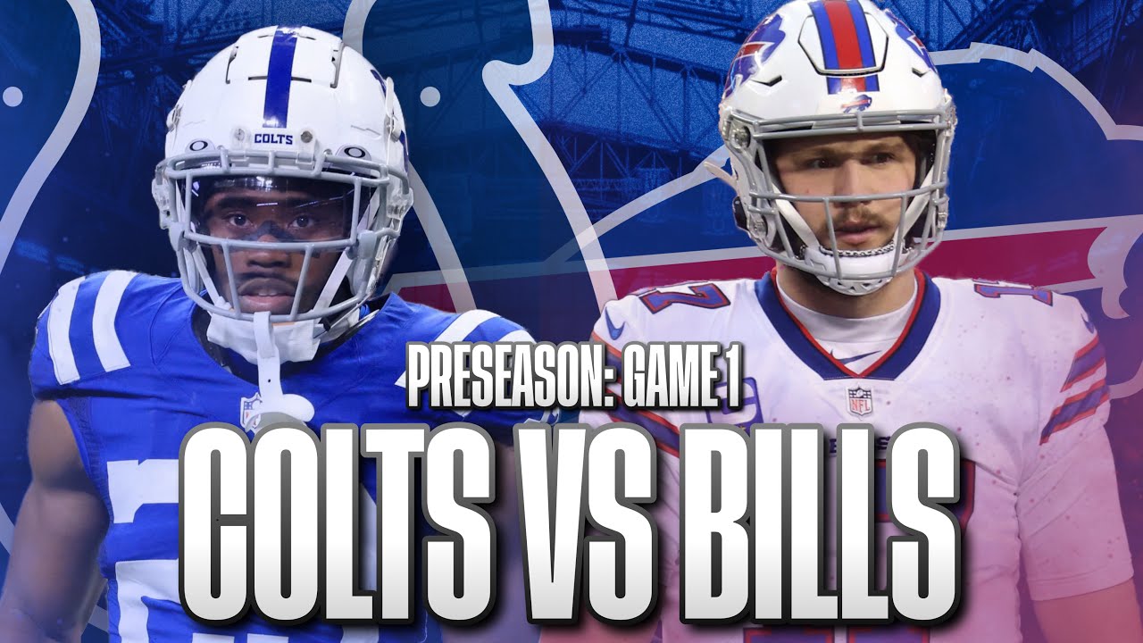 Indianapolis Colts Live Pre-Season Vs The Buffalo Bills - Win Big Sports