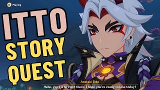 Itto Story Quest | Taurus Iracandus Chapter: Act 1 Rise Up, Golden Soul | Genshin Impact