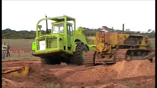 Terex Scraper with twin 4/71 gm's and Caterpillar D8 dozer