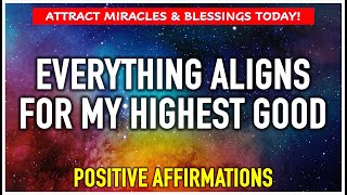 POWERFUL MORNING AFFIRMATIONS | Affirmations to Attract Miracles and Blessings ✨