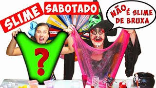 DESAFIO SLIME SABOTADO NA ROLETA MISTERIOSA DE HALLOWEEN (MYSTERY WHEEL OF SLIME HALLOWEEN)