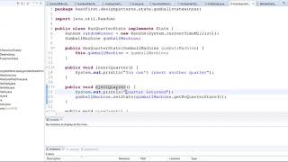 54 State Pattern Java Implementation II