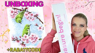 SAKURA DREAMS 🌸 DIAMOND PAINTING UNBOXING CARAT.ART | + DISCOUNT CODE