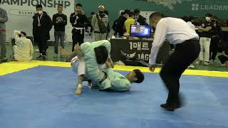 남자 어덜트 화이트 -70 이정언 (소미션스 주짓수) vs 강동호 (팀나인 논현) 11/20  부천 예거스 주짓수 챔피언쉽