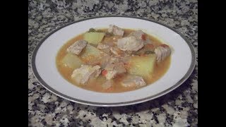 Guiso de atún con patatas