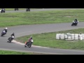 fast motorcycle racing course at shannonville raceway.