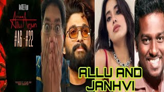 ALLU ARJUN JANHVI KAPOOR ATLEE FILM CONFIRMED | #a6 #aa22 ANIRUDH MUSIC OFFICIAL ANNOUNCEMENT SOON