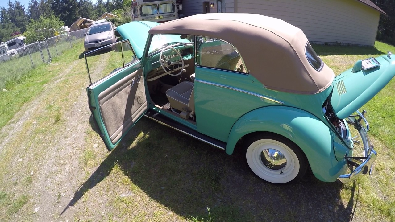 1962/61 VW Convertible For Sale $27,500 FIRM!! - Video 1 Of 4 Contact ...