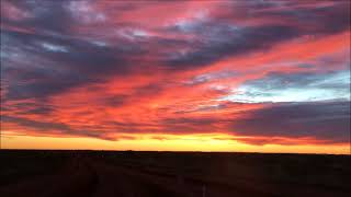 Sunsets and Sunrises While Truck Driving In The Pilbara