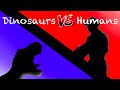 Dinosaurs VS Humans | StickNodes Animation