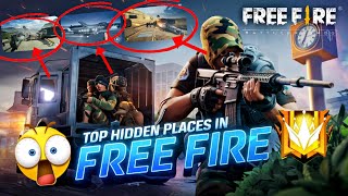 🔥 Top Hidden Places in Bermuda | Grandmaster Rank push Places in FreeFire 💥