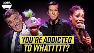 Comedians on Their Weird Addictions (Jeff Dunham, Craig Ferguson \u0026 Gina Yashere)