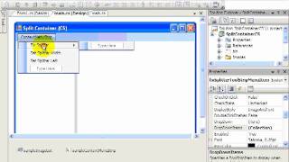 Windows Forms Lesson 8 How to use the SplitContainer control