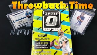 2016 Donruss Optic Football Hobby Box - plus my latest thoughts on football and the hobby