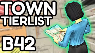 PROJECT ZOMBOID BUILD 42 TOWN TIER LIST