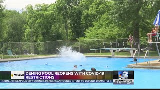 Deming Pool reopens with COVID-19 restrictions