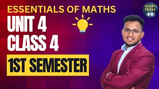 B.Sc 1st Semester Maths | Unit 4 Class 4 | New syllabus from 2024 | Major Minor  | Best Explanation