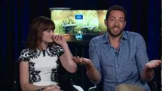 Zachary Levi and Alexis Bledel chat REMEMBER SUNDAY with My Take on TV