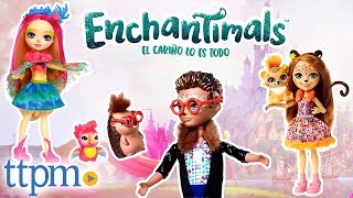 Enchantimals Dolls - Peeki Parrot, Hixby Hedgehog, Cherish Cheetah | Mattel Toys \u0026 Games