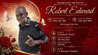 FUNERAL SERVICE OF ROBERT EDWARD