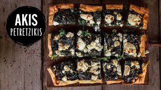 Greek Open-faced Spinach Pie | Akis Petretzikis