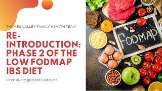 The low FODMAP IBS diet: the re-introduction phase