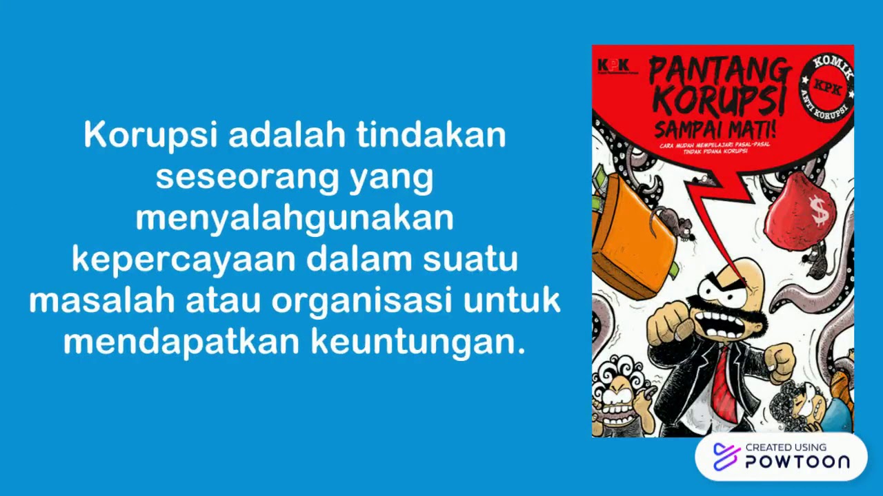 Poster Anti Korupsi Mahasiswa – Sketsa