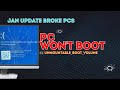 Windows 11 January Update Can Stop Your PC From Booting