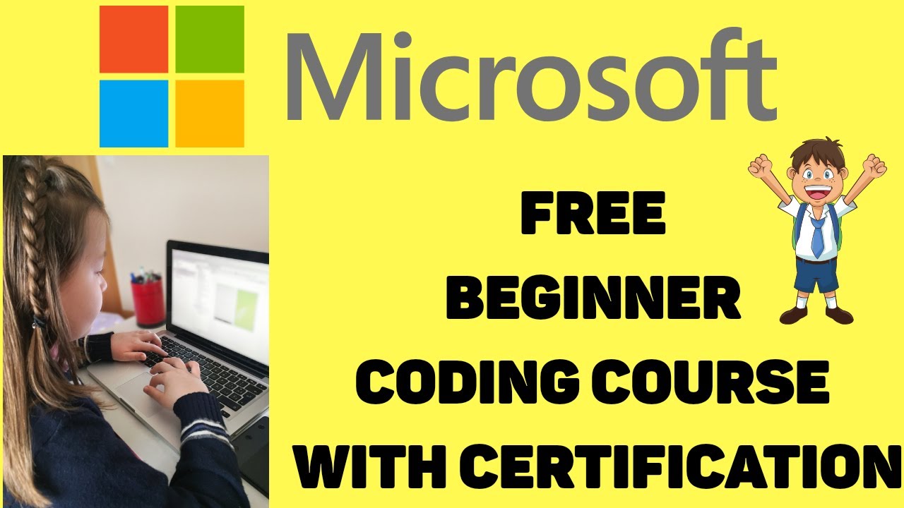 Microsoft Free Coding Course For Beginners | Learn Coding For Free With ...