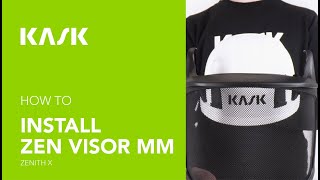 KASK | ZEN FULL FACE VISOR ASSEMBLY